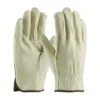 Protective Industrial Products Driver Glove Pig Skin & Elastic Back, PIP Wildland Gloves