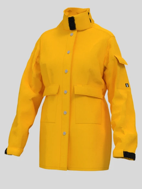 Brush Shirts Women's Brush Shirt Tecasafe Plus (Yellow), True North