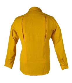 Women's Tecasafe Plus 5.8 Oz Aspen Brush Shirt (Yellow), Green Buffalow