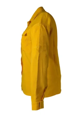 Women's Tecasafe Plus 5.8 Oz Aspen Brush Shirt (Yellow), Green Buffalow