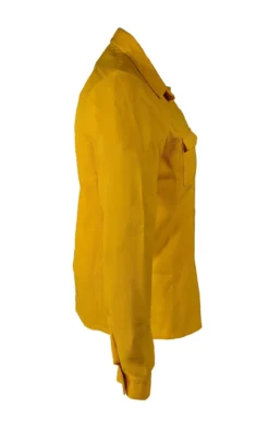 Women's Tecasafe Plus 5.8 Oz Aspen Brush Shirt (Yellow), Green Buffalow