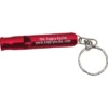 The Supply Cache Inc Fire Gadgets Emergency Whistle, Red Aluminum