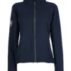 True North Women's Alpha Jacket-SuperFleece (Navy), DragonWear FR Outer Wear