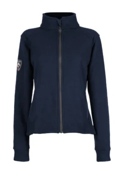 True North Women's Alpha Jacket-SuperFleece (Navy), DragonWear FR Outer Wear