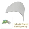 Fire Helmets 8 Inch Polycarbonate Face Shield, Bullard