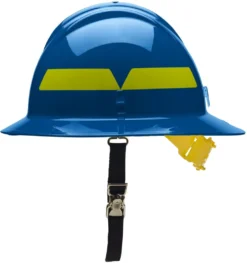 Fire Helmets Full Brim Helmet With Pin Lock Suspension, Bullard