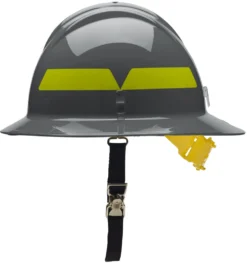 Fire Helmets Full Brim Helmet With Pin Lock Suspension, Bullard