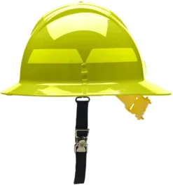 Fire Helmets Full Brim Helmet With Pin Lock Suspension, Bullard