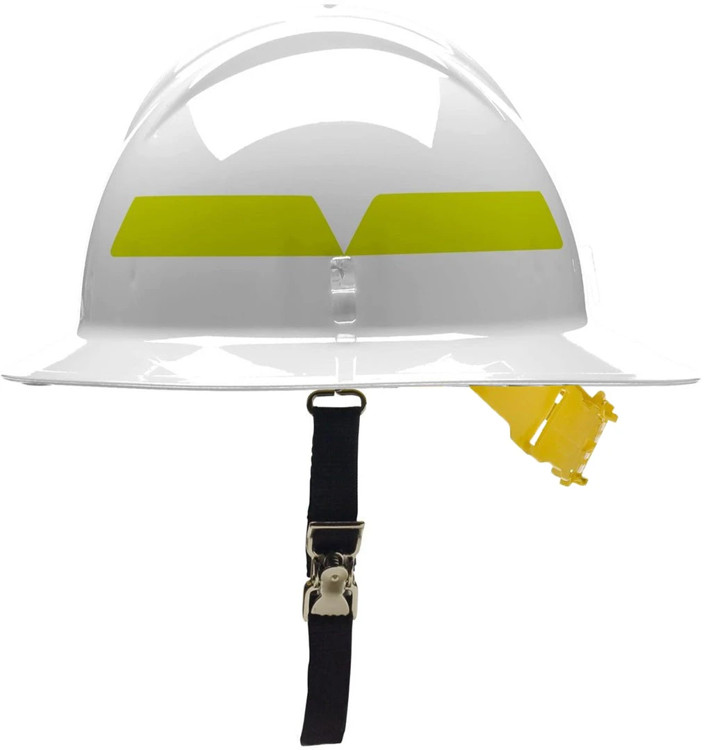 Fire Helmets Full Brim Helmet With Pin Lock Suspension, Bullard