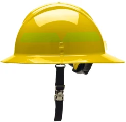 Full Brim Helmet With Ratchet Suspension, Bullard Fire Helmets