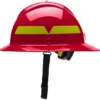 XL Full Brim Helmet With Ratchet Suspension, Bullard Fire Helmets