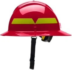 XL Full Brim Helmet With Ratchet Suspension, Bullard Fire Helmets