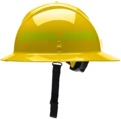 XL Full Brim Helmet With Ratchet Suspension, Bullard Fire Helmets