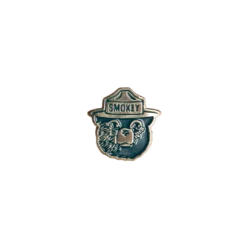 Smokey Bear Enamel Pin, The Landmark Project