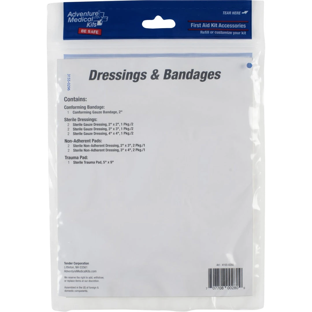 First Aid Dressings & Bandages, Adventure Medical