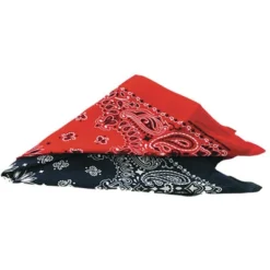 Bandana-Set Of 2, Cotton (22" X 22"), Carolina Manufacturing Fire Helmets