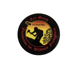 Eric Marsh Foundation Helmet Sticker (2 IN) Fire Helmets