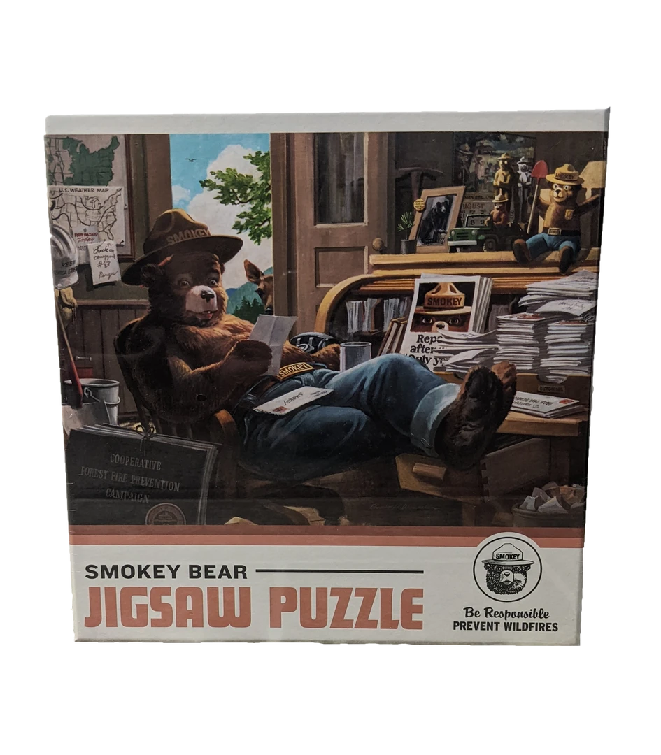 Smokey Bear Jigsaw Puzzle, The Landmark Project Games