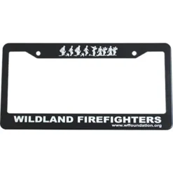 Foundations & Fundraisers License Plate Frame, Wildland Firefighter Foundation