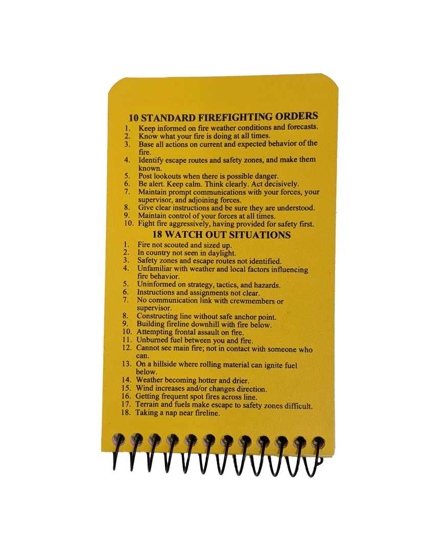 NIFC Incident Response Pocket Guide Handbook (NFES 001077) Education Materials