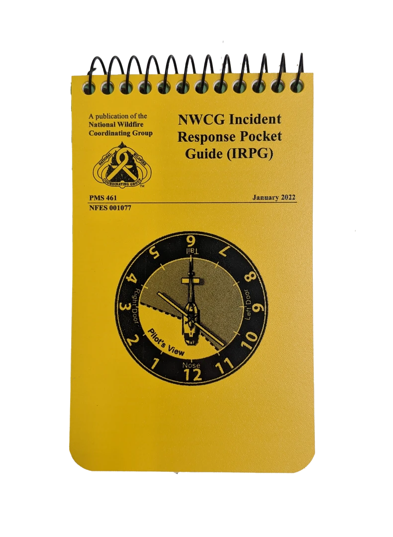 NIFC Incident Response Pocket Guide Handbook (NFES 001077) Education Materials