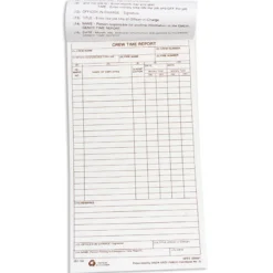 NIFC Education Materials Crew Time Report, SF 261 (5/78) NFES 000891