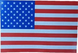 The Supply Cache Inc United States Flag Sticker 4-Inch