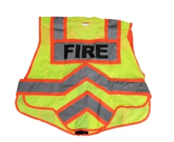 Wildland Overpants And Overcoats Ultrabright 6 Point Breakaway Fire Safety Vest, Fire Ninja