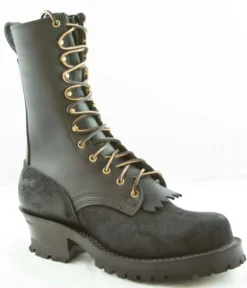 Type 1 Commander Boots - Black Rough Out (10