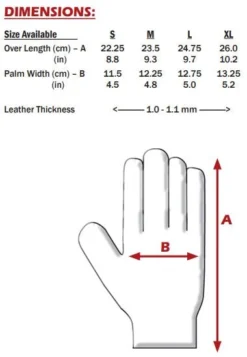 Protective Industrial Products Driver Glove Pig Skin & Elastic Back, PIP Wildland Gloves